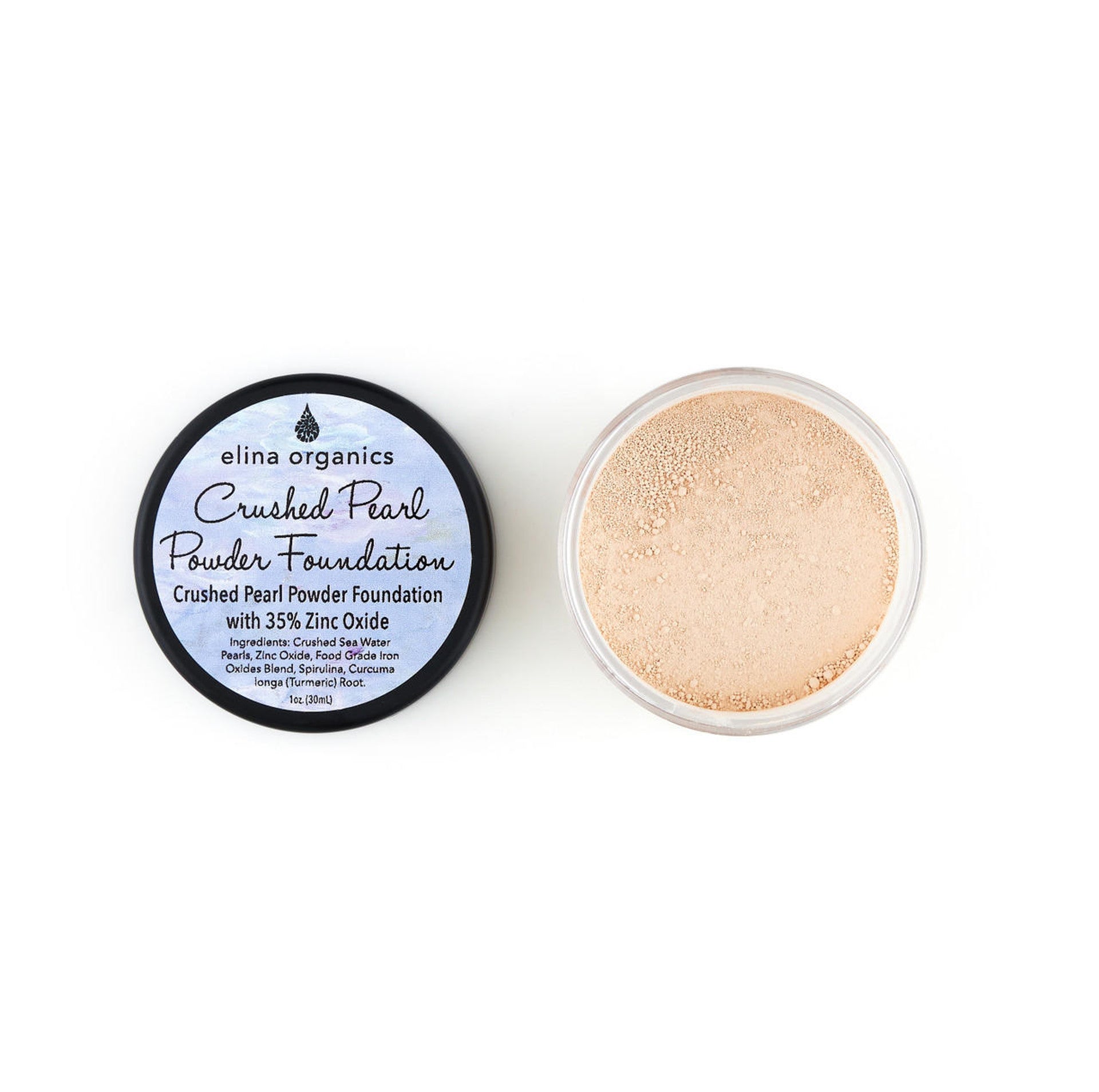 Crushed Pearl Powder Makeup - Light – Conscious Skin Care